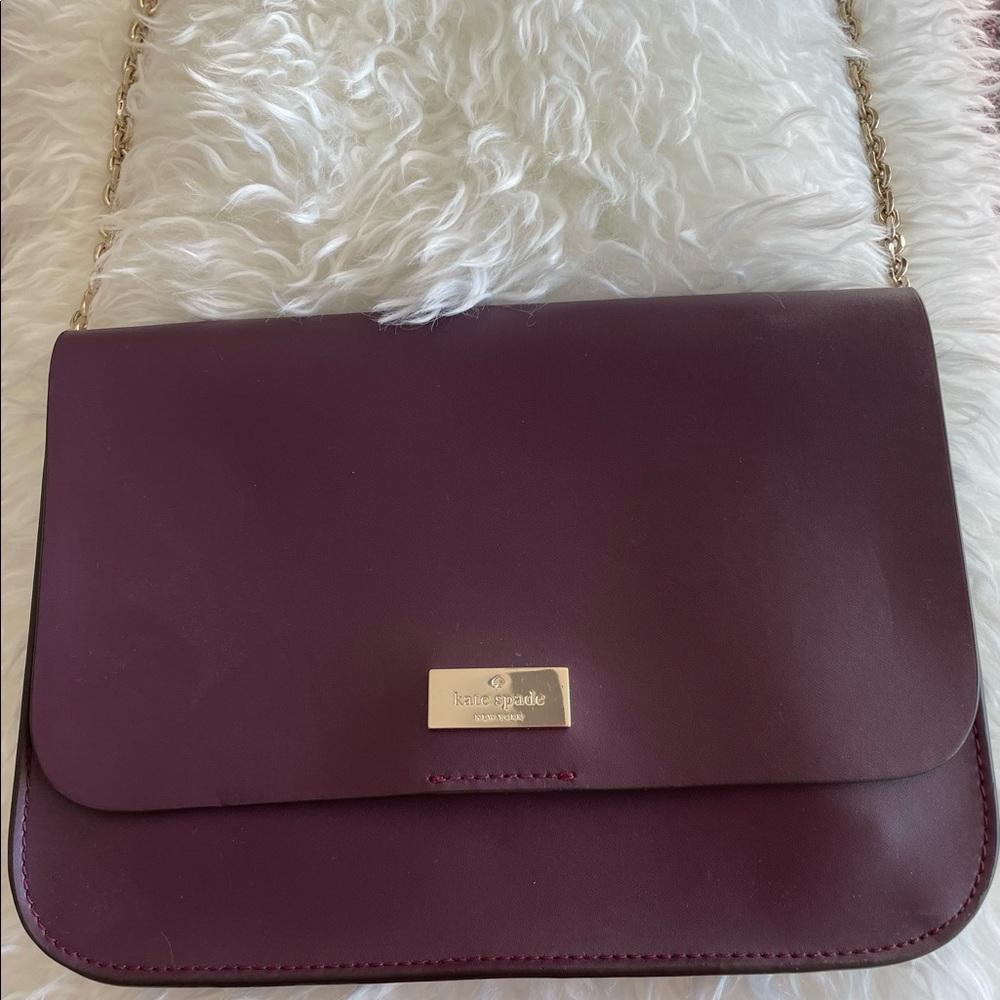 Kate Spade Burgundy Purse